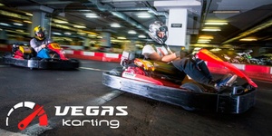 1, 2, 3 или 4 заезда на картах для взрослых и детей в клубе Vegas Kart